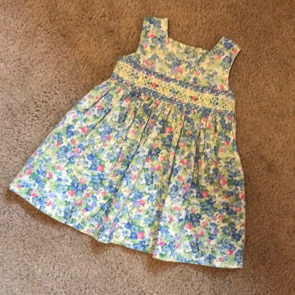 Blueberi Boulevard Floral Dress:18MO - Picture 3 of 8